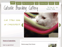 Tablet Screenshot of catsville.com.au